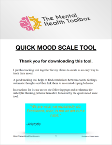 Quick Mood Scale Tool